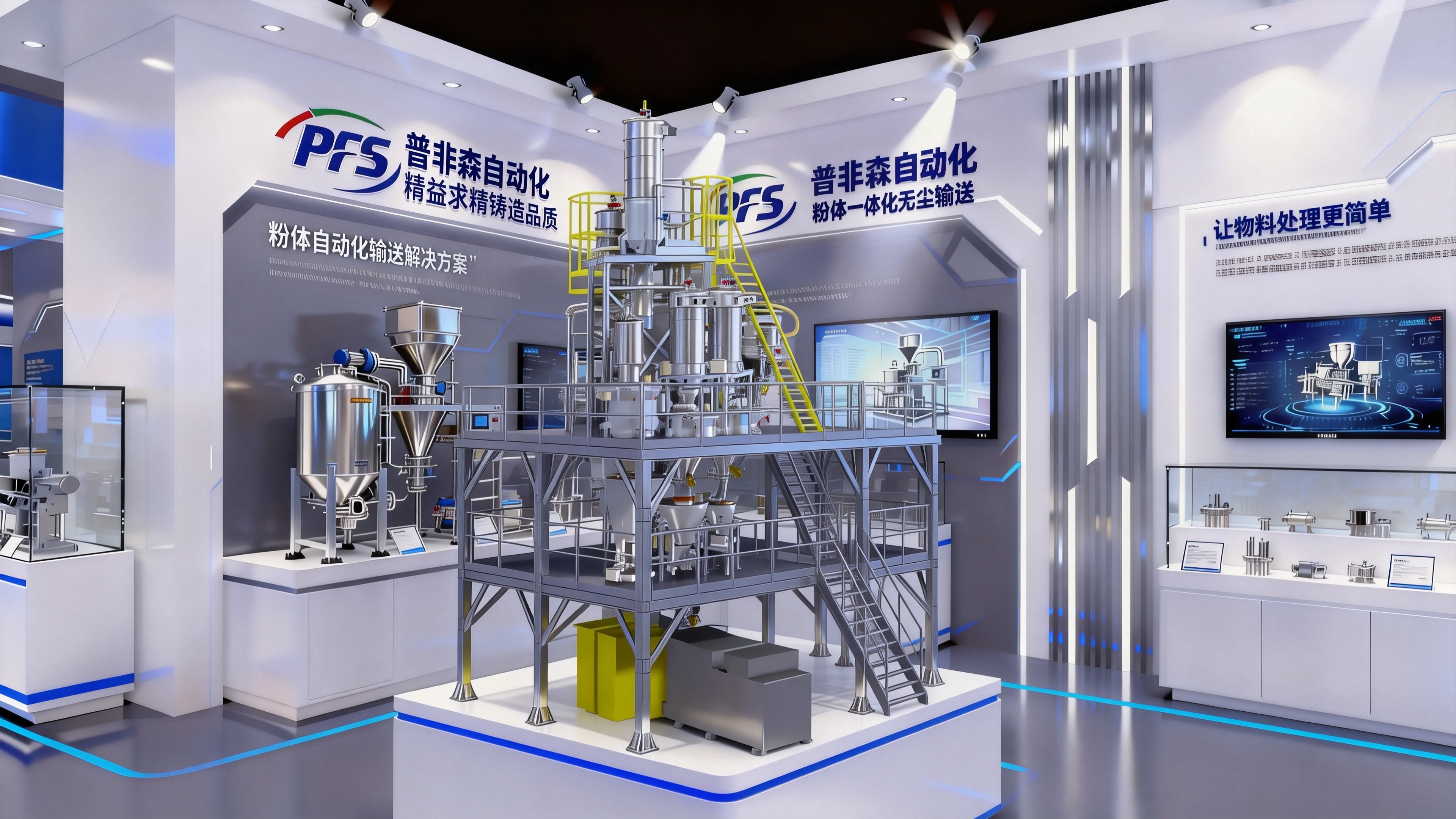 <b>尘净智行,智造未来 —— 普非森自动化开创粉体处理洁净新时代</b>